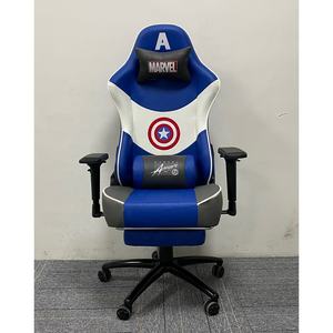 Silla de oficina giratoria de diseño moderno ergonómico para uso doméstico, silla de juegos DDP e-sport, silla de Juegos de ordenador con reposapiés - Product Image 5