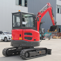 Excavator Crawler JIAHE 3.8T, Penggali Hidrolik Hemat Biaya, Garansi 1 Tahun, Harga Terbaik, Kirim Permintaan