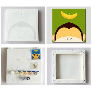 Artes y manualidades educativas animales de dibujos animados gato pintura por número fácil en lienzo juguetes <span class=keywords><strong>para</strong></span> niños educativos <span class=keywords><strong>para</strong></span> regalo diy <span class=keywords><strong>para</strong></span> niños - Product Image 4