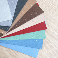 Rouleaux de sol en PVC imperméables pour hôpitaux, sols en vinyle homogènes, rouleaux de revêtements de sol en vinyle