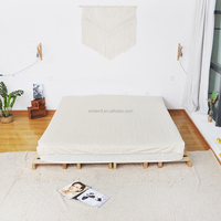 ESD-Drap plat de mise à la terre, style uni, pour lit king/queen size, santé pour hôtels, maison plus confortable