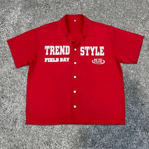 Camiseta Polo de Manga Corta para Verano, Personalizada, 100% Nailon, Estilo Cuadrado, con Logotipo Impreso, Camisas Casuales con Botones para Hombre - Product Image 1