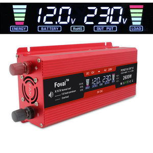 800W Peak 2KW 2000W DC 12V à AC 110V onduleur convertisseur de voiture à onde sinusoïdale modifiée avec prise américaine marque <span class=keywords><strong>Lvyuan</strong></span> - Product Image 4