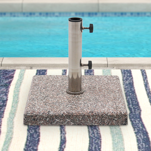 19KG Patio Umbrella Stand Central Pole Umbrella <strong>Weight</strong> Marble Granite <strong>Parasol</strong> <strong>Base</strong> - Product Image 6