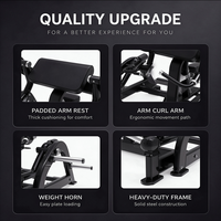 Machine de musculation professionnelle à charge libre pour biceps, personnalisable OEM/ODM, vente en gros directe usine
