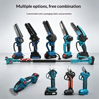 Scie à chaîne électrique sans fil pour jardin, machine de taille pour le bois, ensemble d'outils de jardinage pour la taille et la coupe