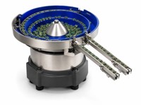 Alimentateur vibrant en acier inoxydable ZETONG pour l'industrie de la restauration, rotation antihorloge pour bouchons de bouteilles, garantie 1 an