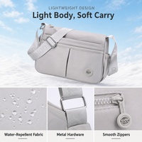 Sac Messager Portable Multifonctionnel et Durable pour l'Extérieur, Sac à Main, Sac Bandoulière, Pochette pour Tablette, Design Tendance, Qualité Supérieure, Fin et Léger