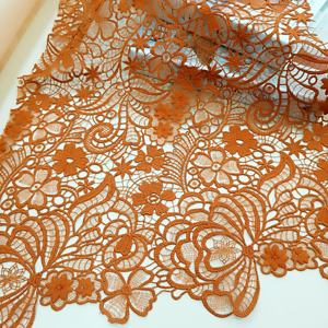 Nueva tela de encaje de seda de leche de guipur usada para decorar vestidos largos de mujer encaje de boda vestidos de encaje y Noche de novia - Product Image 2