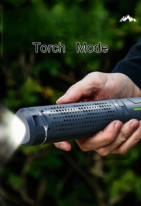 Nueva Linterna LED Telescópica Recargable de 1000 Lúmenes, Altura Ajustable, Intensidad Regulable, Luz de Camping para Exteriores con Soporte de 1m - Product Image 4