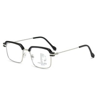 Nouvelles Lunettes Demi-Cerclées Rétro 2026, Lunettes de Lecture Anti-Lumière Bleue Professionnelles pour Hommes, Vente en Gros et Dropshipping