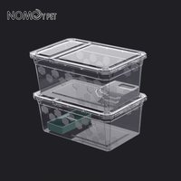 NOUVEAU Vente en gros Boîte à reptiles en plastique haute transparence pour reptiles grenouilles serpents