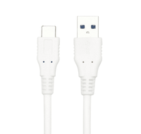 Cable USB 3,0 macho a tipo C de 5Gbps y 10Gbps de velocidad superior 20276 para computadora móvil