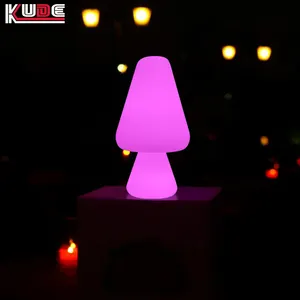 매직 RGB 색상 변경 사이드 테이블 홈 침실 파티 호텔 레스토랑 웨딩 선물 LED 장식 라이트 테이블 램프 데스크 램프