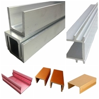Profilé extrudeuse d'aluminium personnalisée, en aluminium t66, 6063/6061/6060, Super qualité, 10 pièces