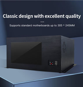 Chasis de Montaje en Rack 6U OEM ODM de Acero de Torre Completa con Pantalla de 8.9 Pulgadas y Ventilador para Uso en Servidores - Product Image 4