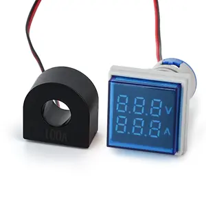 Voltímetro digital LED de alta calidad, amperímetro, fuente de alimentación, medidor de voltaje y panel de corriente