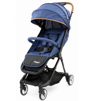 Cabine réversible compacte de taille standard pour poussette de bébé avec design pliable et poche en tissu