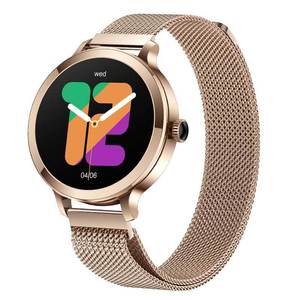 Die Damen-Smartwatch NX7 verfügt über einen hochauflösenden Bildschirm zur Überwachung von Herzfrequenz, Blutsauerstoffgehalt und Schrittzählung. - Product Image 1