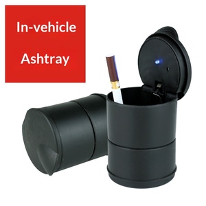 Fabrik-Großhandel Kunststoff Auto-Aschenbecher 4S-Level Beleuchtetes Auto-Zubehör von Raoping - Product Image 2