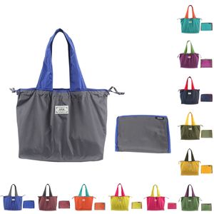 Large-Capacity <b>Nylon</b> Women's Sling <b>Shoulder</b> <b>Bag</b> Eco-friendly Foldable Shopping Grocery <b>Bag</b> Pouch <b>Nylon</b> Shopping <b>Bags</b> - Product Image 6