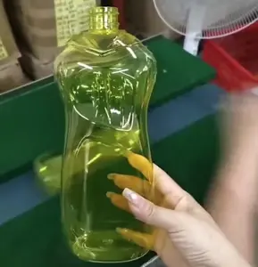 Hochwertige Taillen form 500ml gepresste PET-Flasche aus weichem Kunststoff