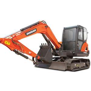 Mini-excavatrice DOOSAN d'occasion DH60-7, moteur Yanmar de Corée du Sud, garantie 1 an, puissance de creusement élevée, composants principaux inclus, à vendre - Product Image 1