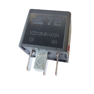 <span class=keywords><strong>Relais</strong></span> automobile authentique TE Connectivity V23136-B1-X104 <span class=keywords><strong>12V</strong></span> 40A 4 broches F4 A pour le contrôle du moteur du ventilateur ABS - Product Image 2