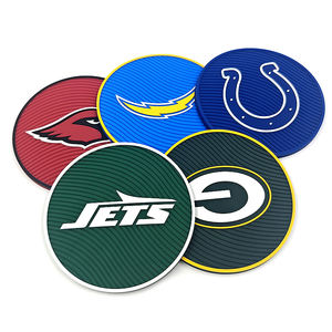 بيع بالجملة شخصية لينة PVC المياه فائقة الامتصاص ورقة كوب مطاطي الوقايات سيارة للشرب - Product Image 3