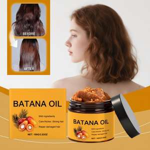 Gommage capillaire Batana 100g, étiquette privée OEM, huile de Batana, sel marin, exfoliant, hydratant, végétalien - Product Image 3