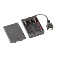 USB tipo a Jack 3AA porta batteria altri connettori scatola batteria 3AA con cavo connettore femmina
