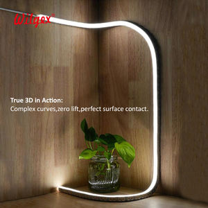 Bande lumineuse LED 50 mètres, néon flexible blanc chaud, étanche, bande lumineuse flexible, néon LED personnalisé, éclairage paysager - Product Image 1