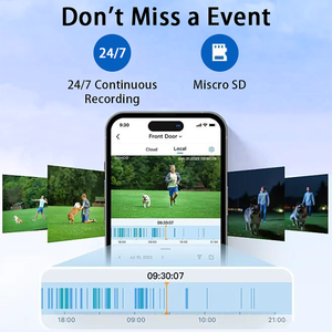 Cámara al aire libre Wifi inalámbrico 4G tarjeta Sim Solar 360 Cctv cámara de vigilancia de doble lente <span class=keywords><strong>Panel</strong></span> Solar Cámaras de monitoreo con alarma - Product Image 5