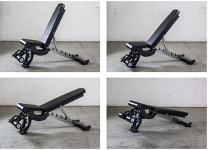 Bền mạnh mẽ đa chức năng có thể điều chỉnh phòng tập thể dục băng ghế dự bị ngồi lên băng ghế dự bị suy giảm băng ghế dự bị - Product Image 2