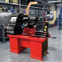 Machine de redressage de jantes en alliage d'aluminium de haute qualité, capacité 10"-26", pression 10000 kg, moteur hydraulique 1,5 kW, automatique