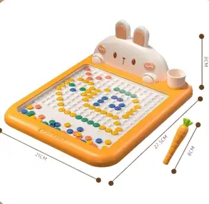 ألعاب مغناطيسية تعليمية للأطفال ملونة بتحكم في الرسم ألعاب ألغاز قلم رصاص للأطفال