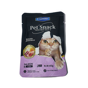 מזון לחתולים רטוב היפואלרגני, ברווז ודלעת, טיפוח העור, אומגה 3/6, ללא תוספים, 80 גרם - Product Image 4