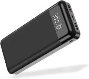 מטען נייד USB C מארז סוללות 22.5W טעינה מהירה עם סוללה מסוג C מטען טלפון לאייפון 15 סמסונג גלקסי טאבלט