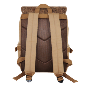Mochila Unisex de Poliéster Reciclado Ecológico, Estilo Vintage, Último Modelo, Buen Precio para Viajes, Venta al Por Mayor, Color Caqui, Resistente y Personalizable - Product Image 5