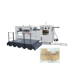 Machine automatique de dé<span class=keywords><strong>coupe</strong></span> et de pliage pour boîtes à pizza en carton ondulé ZHMY, machine de dé<span class=keywords><strong>coupe</strong></span> pour boîtes à pizza, découpeuse de carton ondulé <span class=keywords><strong>E</strong></span> Flute - Product Image 1