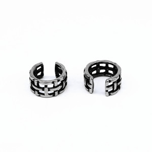 yunnique European American Retro Geometric <b>Cuff</b> <b>Earrings</b> Stainless Steel Non Pierced <b>Ear</b> Clips Women Fashion Jewelry - Product Image 5