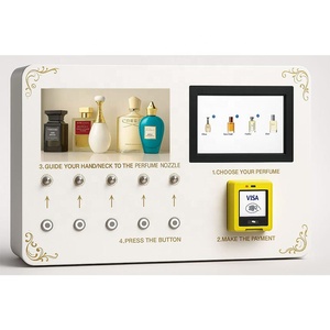 Distributori Automatici a Parete Vendita Calda in Francia con 5 Flaconi x 100ml <span class=keywords><strong>Macchina</strong></span> per Profumi Nero/Grigio/Colore <span class=keywords><strong>Personalizzato</strong></span> - Product Image 5