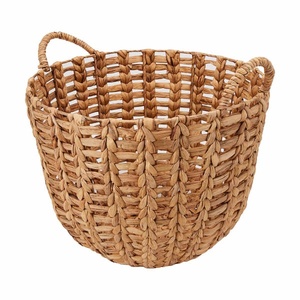 Meilleure vente HNH Craft Water Jacinth Flower Storage Basket Decor Table OEM Designs Boîte de rangement personnalisable au meilleur prix - Product Image 5