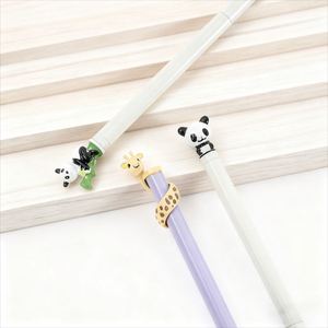 Stylo bille en métal émaillé à motif animalier, personnalisable avec logo, stylos gel mignons pour enfants et étudiants, stylo signature fin – Meilleures ventes - Product Image 2