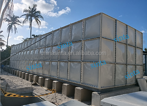 Réservoir sectionnel en PRV pour pisciculture, réservoir <span class=keywords><strong>de</strong></span> stockage d'<span class=keywords><strong>eau</strong></span> potable, prix du panneau <span class=keywords><strong>de</strong></span> réservoir en PRV - Product Image 3