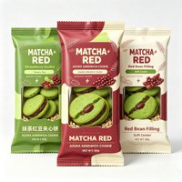 Emballage souple personnalisé de qualité alimentaire, sachet à fermeture arrière pour barres énergétiques, barres protéinées, biscuits, bonbons