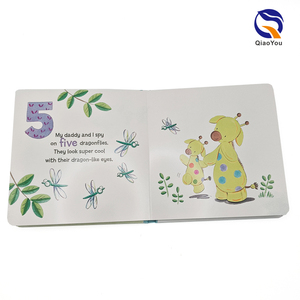 Libro de Historias Infantiles de Cartón Personalizado al por Mayor con Ilustraciones Coloridas - Product Image 1