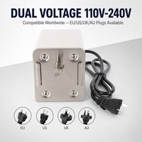 Moteur de rôtissoire à couple élevé 50-70 KGF.CM, 15W 3RPM, certifié CE, pour tournebroche de 40 kg pour agneau et cochon entiers, prise EU/US/UK/AU