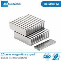 Magnet Blok Tanah Jarang SDM Custom Strong 30x30mm Grade N40 N100 N52