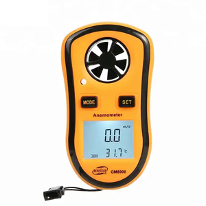 BENETECH Đồng hồ đo tốc độ gió gm8908 Máy đo tốc độ không khí LCD 30 mét/giây dụng cụ đo nhiệt độ - Product Image 3